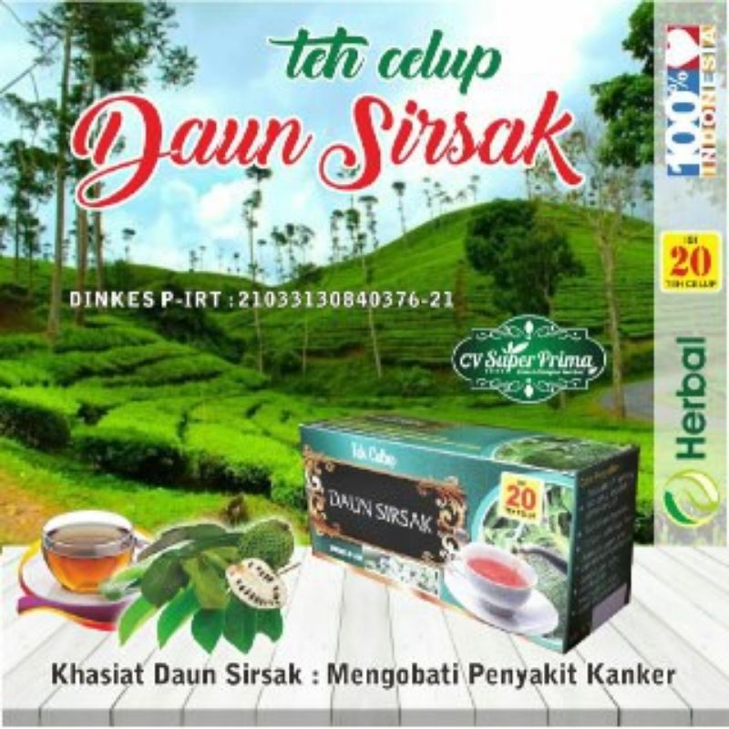

Teh Celup Herbal Sirsak