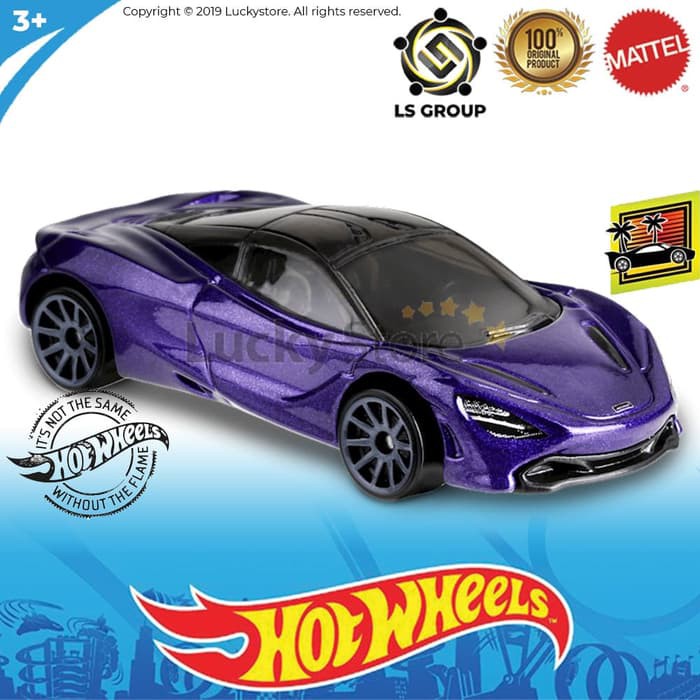 hot wheels mclaren 720s purple