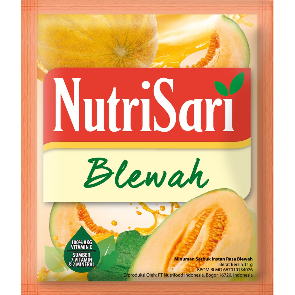 

NutriSari Blewah 1 PACK (4 RENCENG)