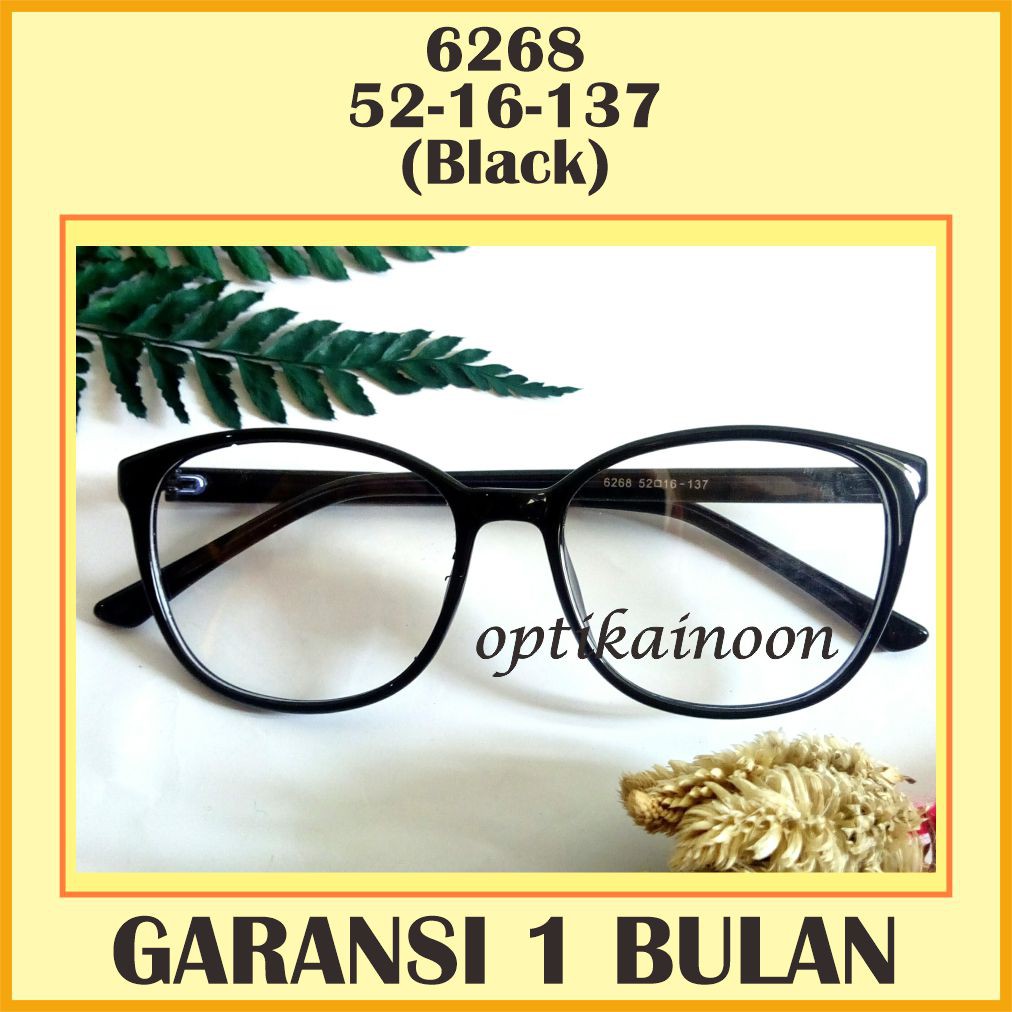 FRAME KACAMATA MINUS KOREA XINSHISHANG 6268 FREE LENSA ANTI RADIASI