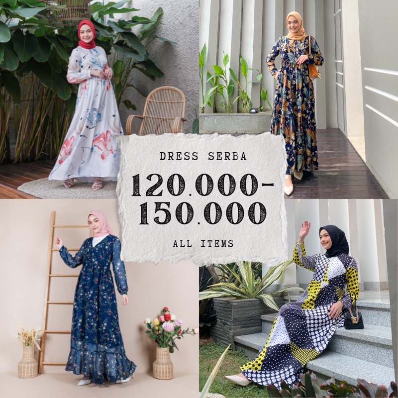 PROMO DRESS/130RB-150RB/WOMENWEAR