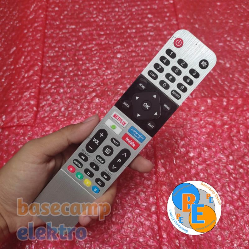 Remote COOCAA Android TV Bonus Batu Baterai AAA 4 Pcs Remote TV COOCAA 32S3C 32S3G 32S5G 32S6G 32TB7