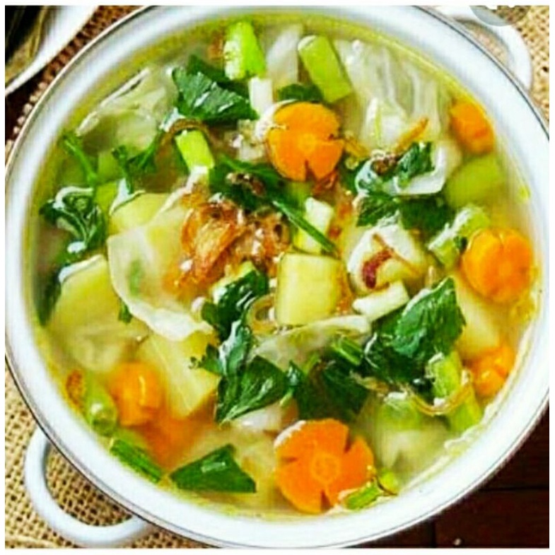 

sayur SOP siap makan 500 gram