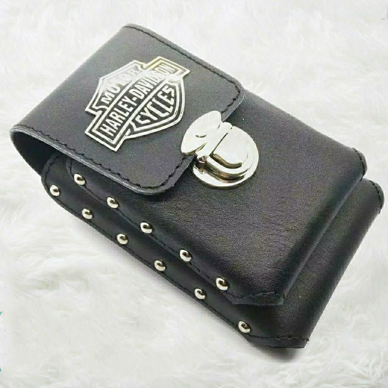 SARUNG HP KULIT ASLI 01 HARLEY DAVIDSON