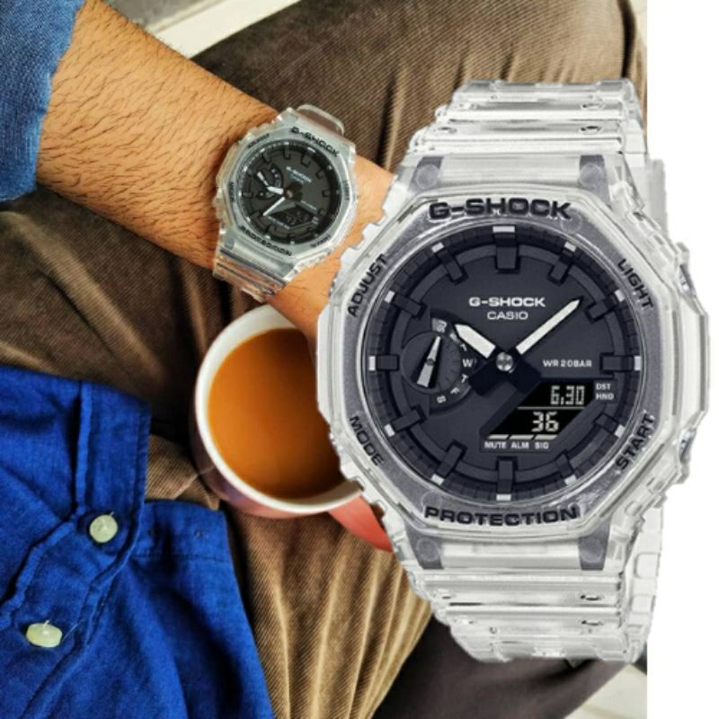 G Shock GA 2100 Jam tangan pria dan wanita G Shock GA 2100 Original BM Autolight Best Seller