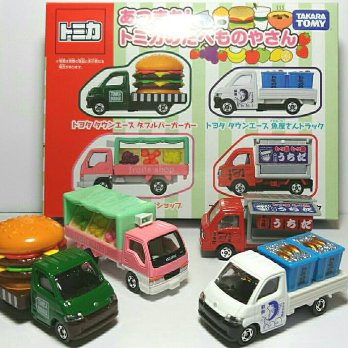 Limited Tomica Set Food Truck (Isi 4 Mobil Food Truck) Terbatas