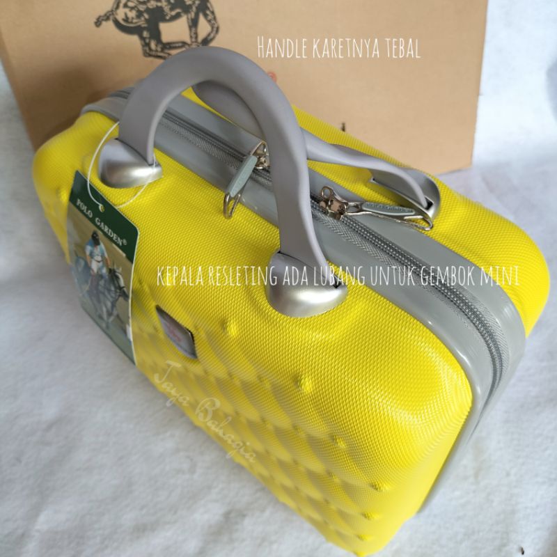 Beauty Case 14 Inch Polo Garden Koper Kabin Fiber Mini Travel Bag