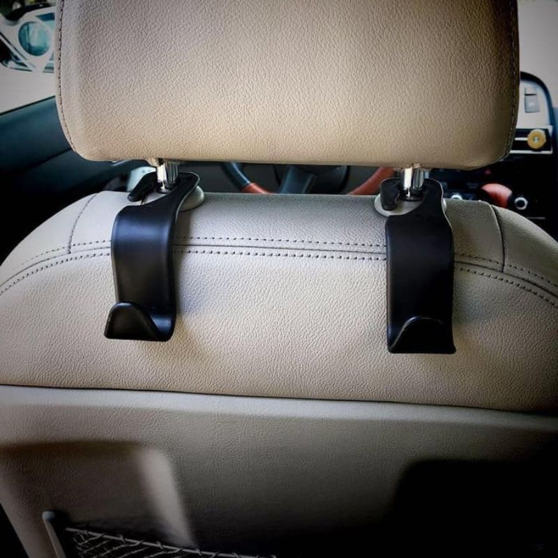 Gantungan kait pengait barang tas belanjaan di mobil organzier mobil multifungsi car Hook hanger holder headrest