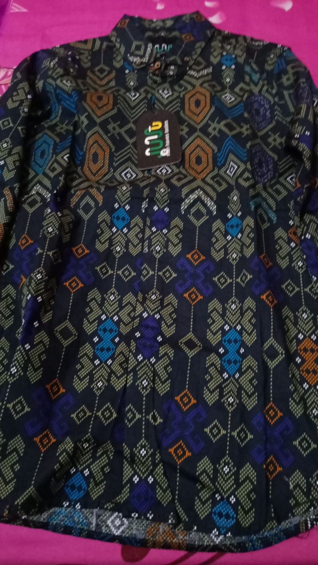 Kemeja Batik Songket Lengan Panjang Murah Kemeja Slim Fit Pria Cowo Baju Kondangan Premium Quality