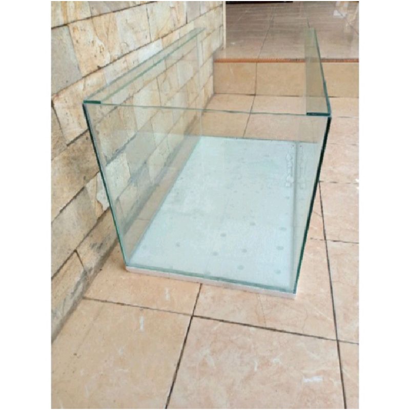 Aquarium kaca aquascape ikan hias ukuran 60x30x40