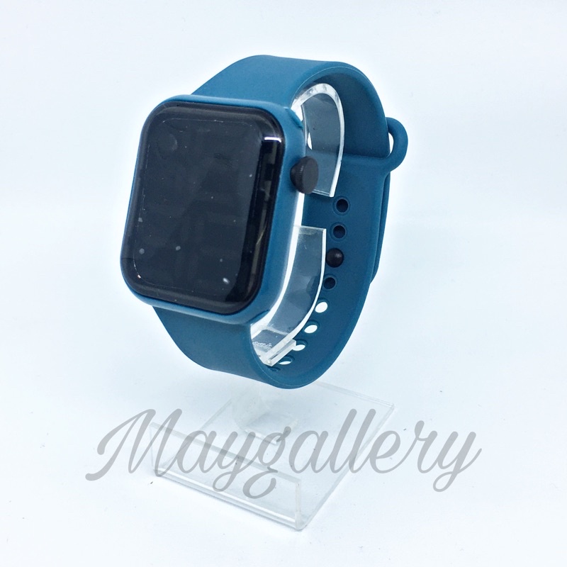 Jam Tangan Digital Led Love (Free Gift)-Hijau tua