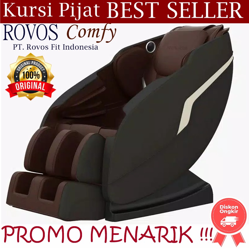 (STOCK TERBATAS) ROVOS kursi Alat pijat refleksi comfy