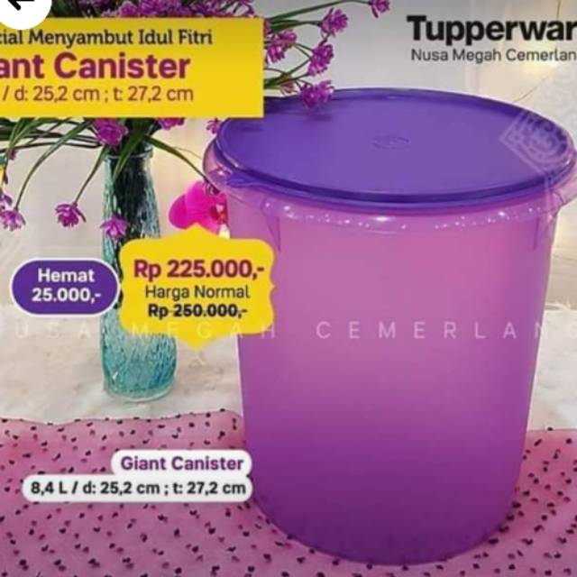 Giant canister