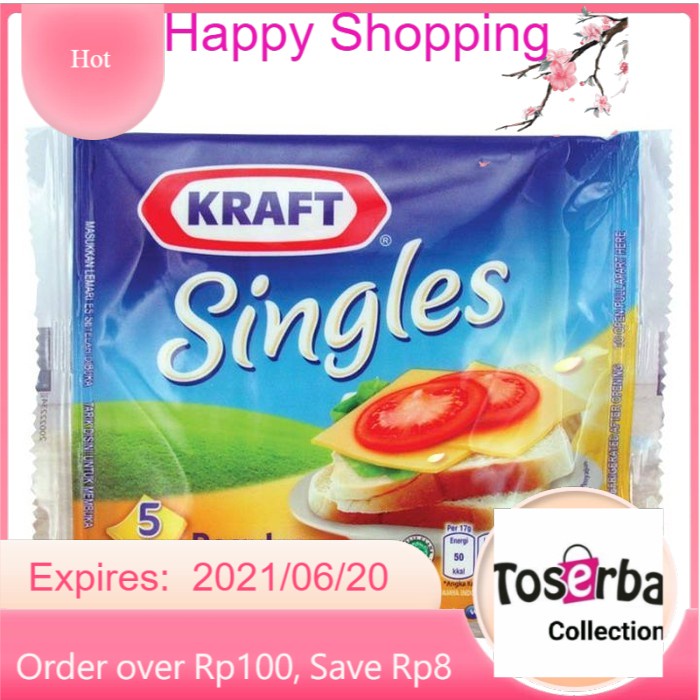 

Toserba Collection Keju Kraft Singles 5 Slices Bandung - Cimahi