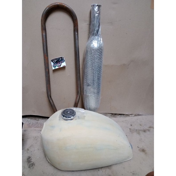 Tangki Custom Japstyle Full Dempul Halus