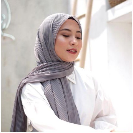 PASHMINA PLISKET LIDI JAHIT TEPI/Pashmina pleated/pashmina plisket shawl