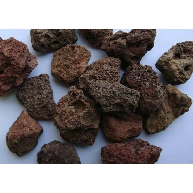 Batu Lava Rock Lava Rough Aquarium Aquascape isi 1 kg