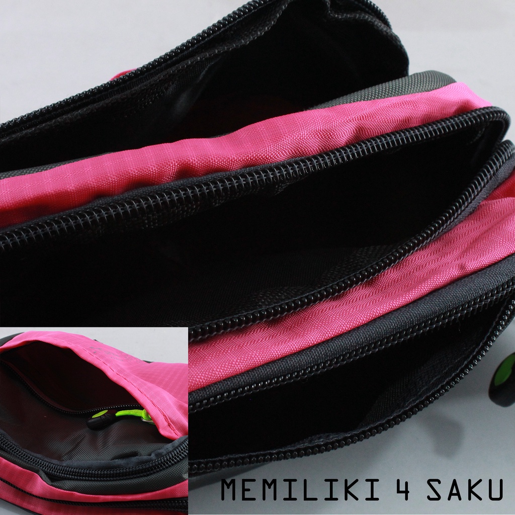 Promo Cuci Gudang Waistbag Pria Wanita Sport Import Murah Trendy - YB-10