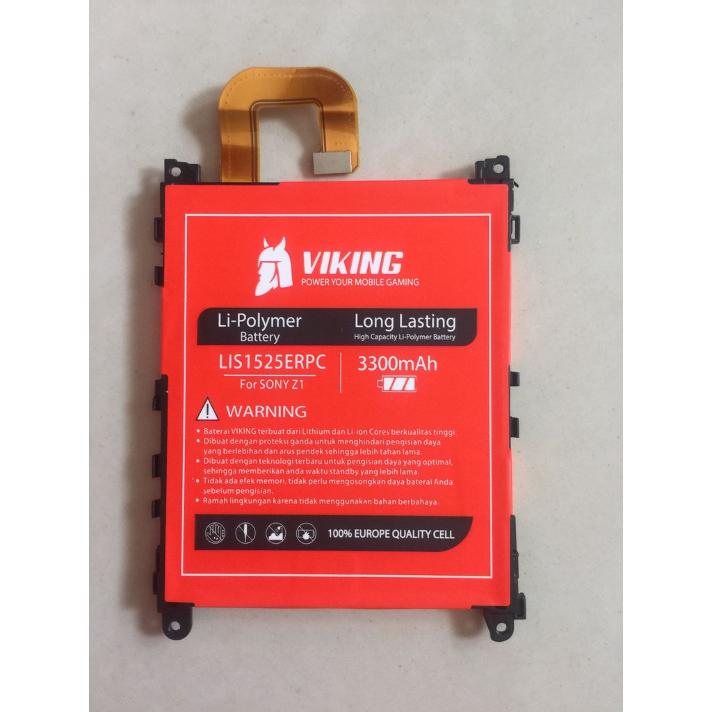 Baterai Viking Sony Xperia Z1 LIS1525ERPC - Double Power Batre BATERE