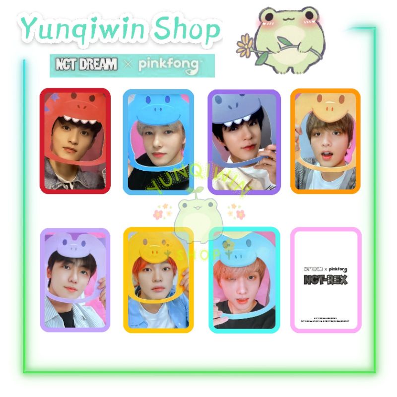 photocard nct dream pinkfong rex unoff