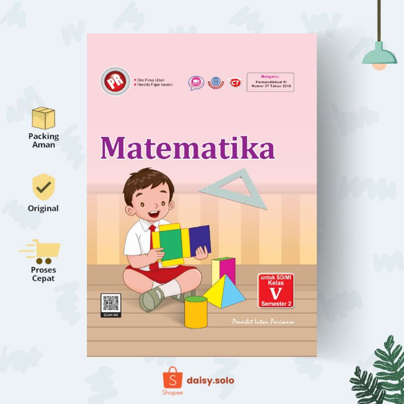 INTAN PARIWARA LKS BUKU PR INTERAKTIF KELAS 5 MATEMATIKA SEMESTER 2 DAN 1