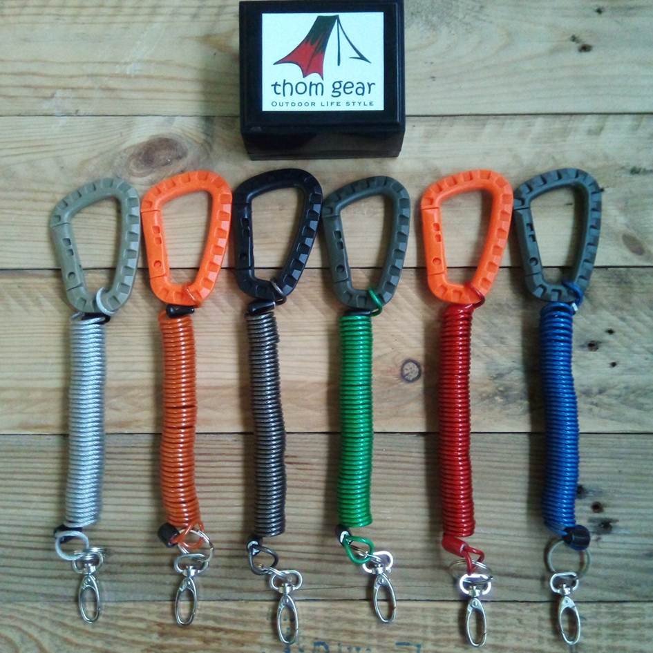 Thomgear Gantungan Pengaman Safety Lanyard Kunci Rachet Ratchet Scaffolding Kontak Motor Dompet