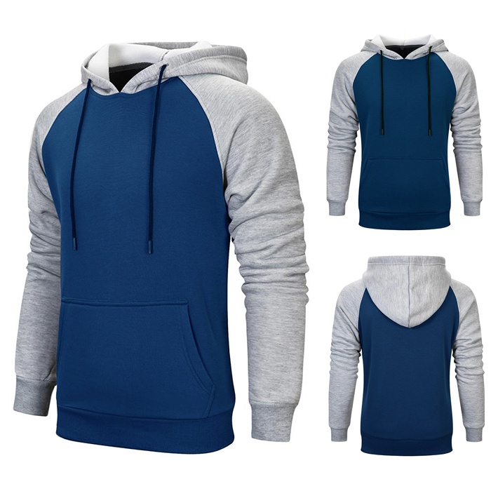 Jaket Polos Big size Navy Abu Muda M L XXL XXXL XXXXL XXXXXL Raglan Sleeve Jacket Oversize NAVY GREY