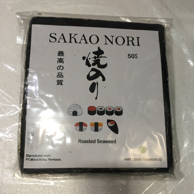 

Nori halal murah 50 lembar