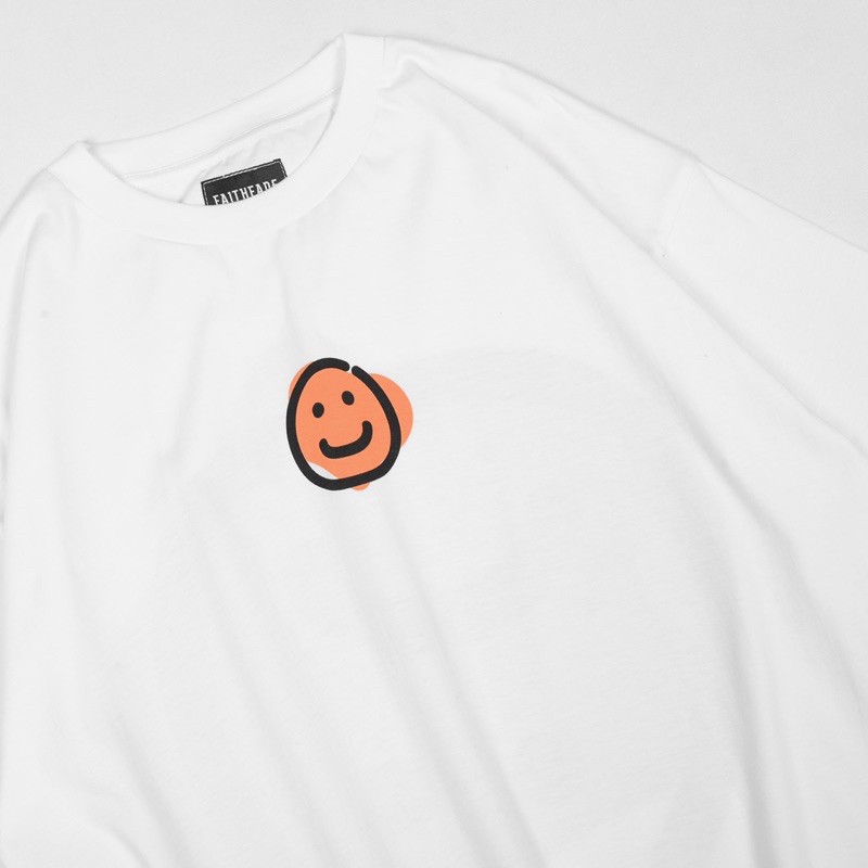 FF SMALL SMILEY / Oversized Tees