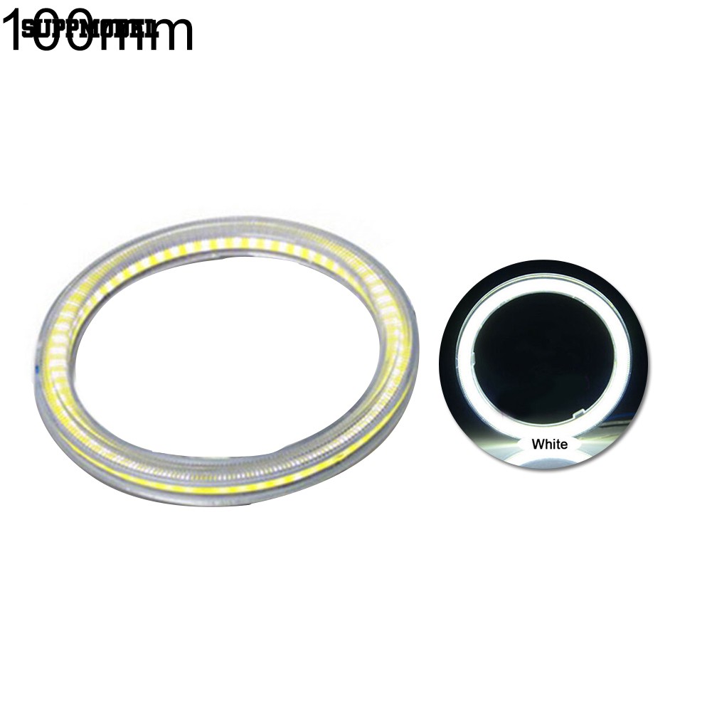 Lampu LED Ring Angel Eye COB 60mm-120mm untuk Mobil