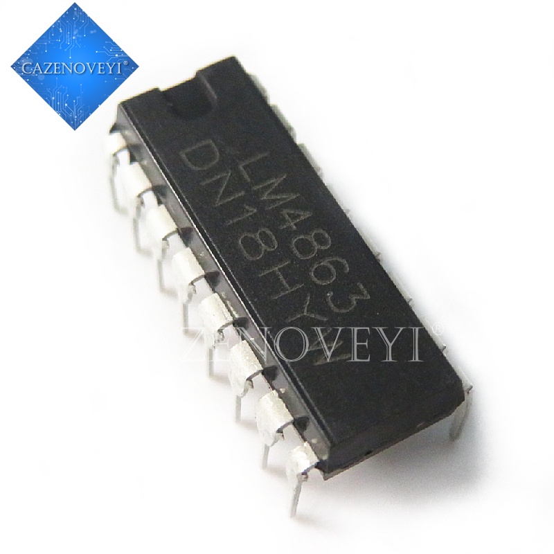 10pcs Ic Lm4863D Lm4863N Lm4863P Lm4863 Dip16