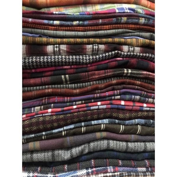 BORONGAN/PAKET USAHA KEMEJA FLANEL CEWE