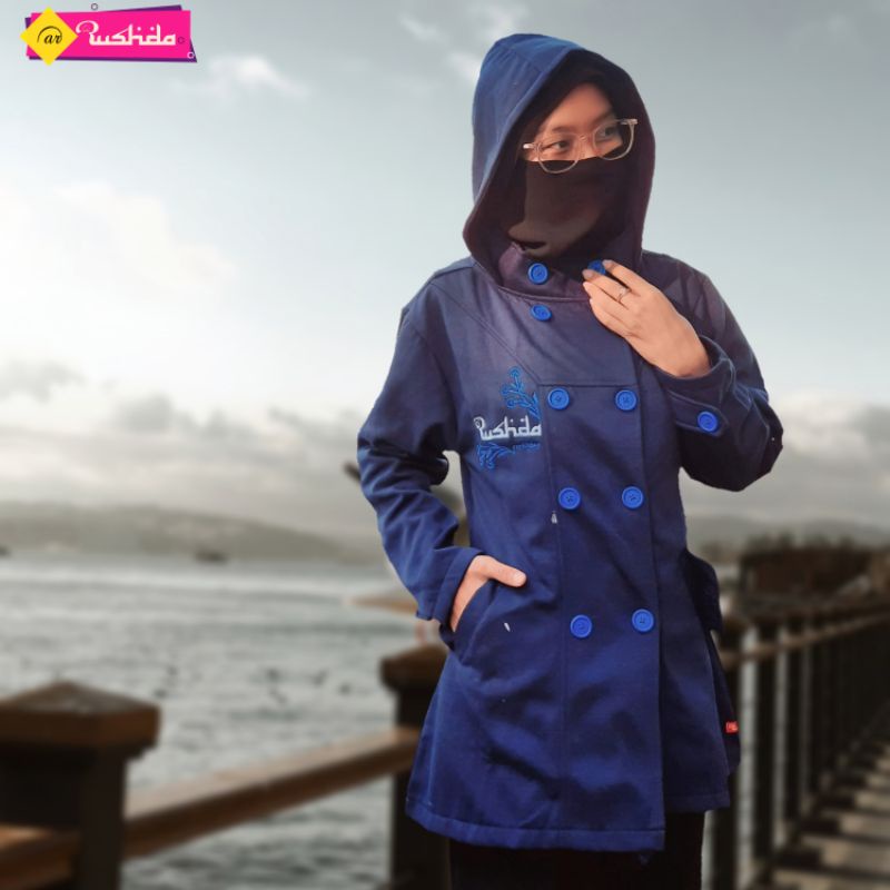 JAKET COAT BLAZER MUSLIMAH HIJABER KOREAN HOODIE