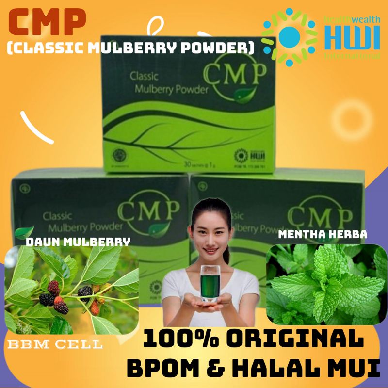 

3 Box CMP RASA MINT MINUMAN SERBUK ISI 30sachet/BOX