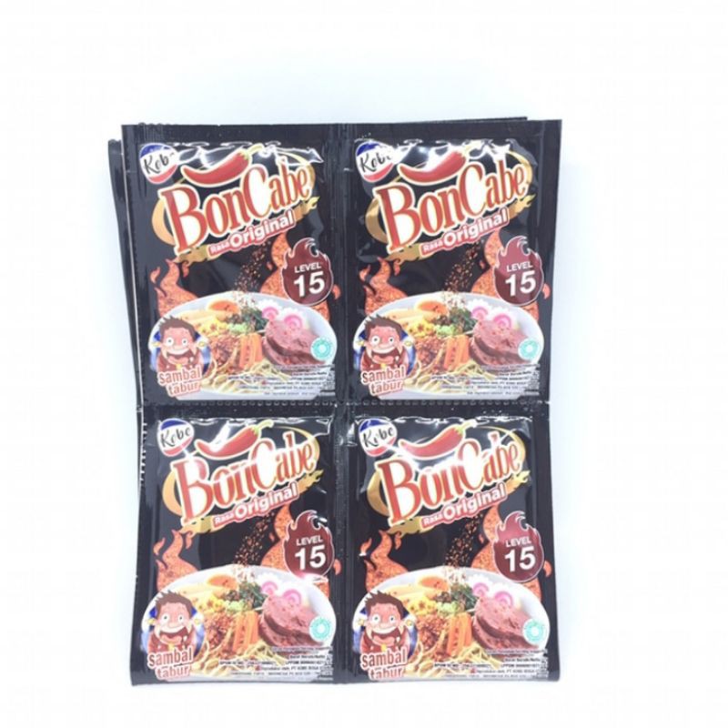 

boncabe level 15 sachet isi 12