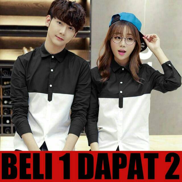 Couple kemeja Korea/ Baju pasangan