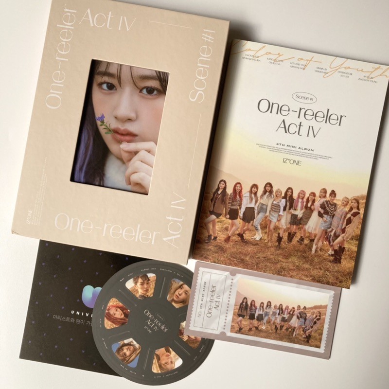 album only iz*one izone one reeler scene #1 ahn yujin