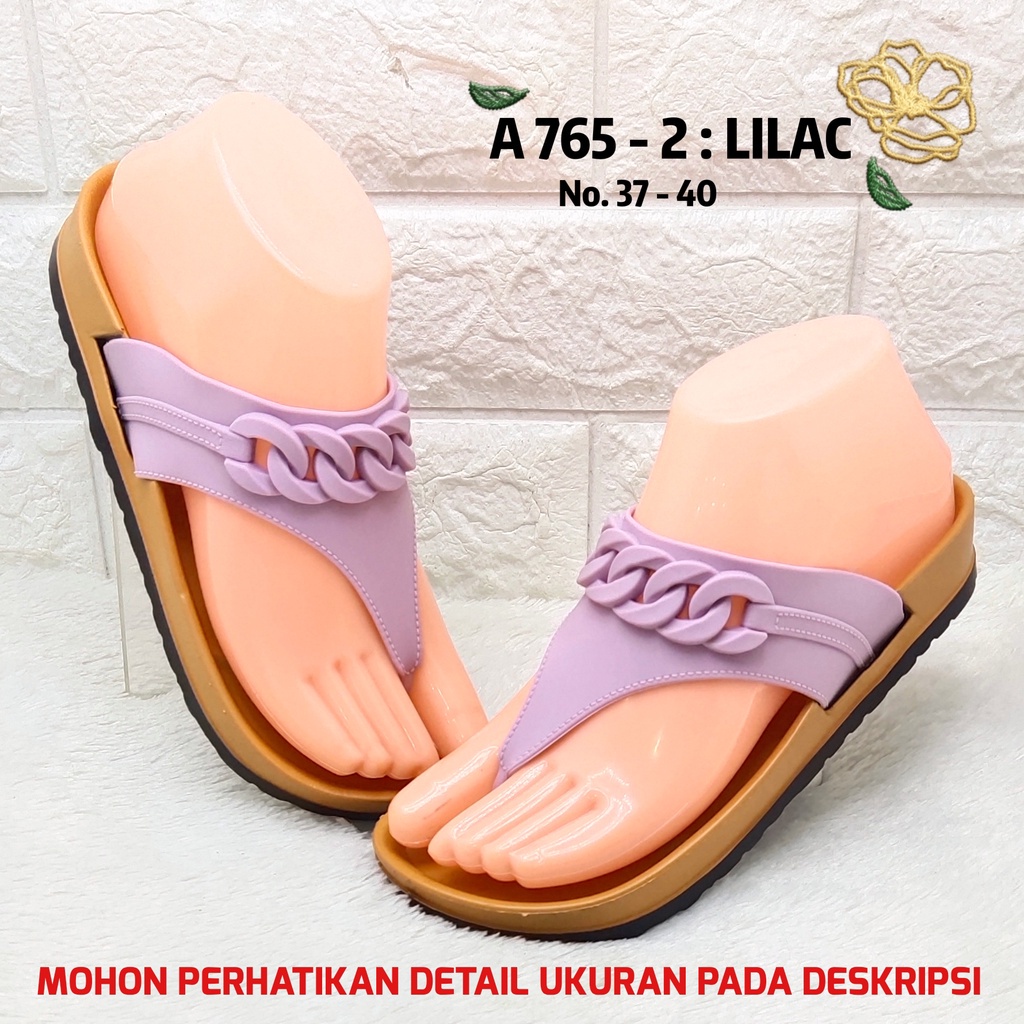 PROMO !! SANDAL JEPIT WANITA VEROTINO KODE A765 - 1 RANTAI WR || SANDAL JEPIT RANTAI SANDAL IMPORT VEROTINO A765  - 1 BEST SELLER