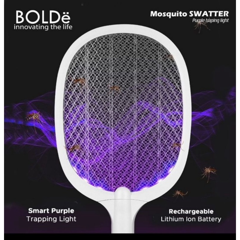 Raket Nyamuk BOLDe - Mosquito SWATTER - Penangkap Nyamuk Rechargeable