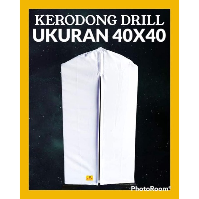 KERODONG SANGKAR KOSAN KAIN DRILL SBN 40x40