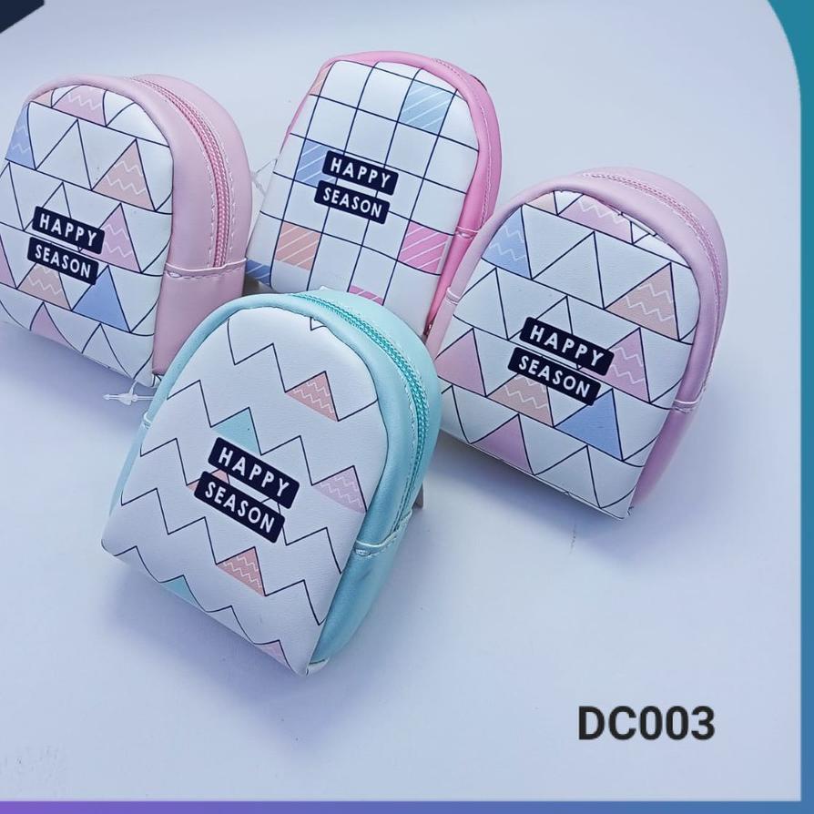 ✮ [WS] Dompet Koin Kecil dengan Resleting Bentuk Tas Ransel Mini ㅌ