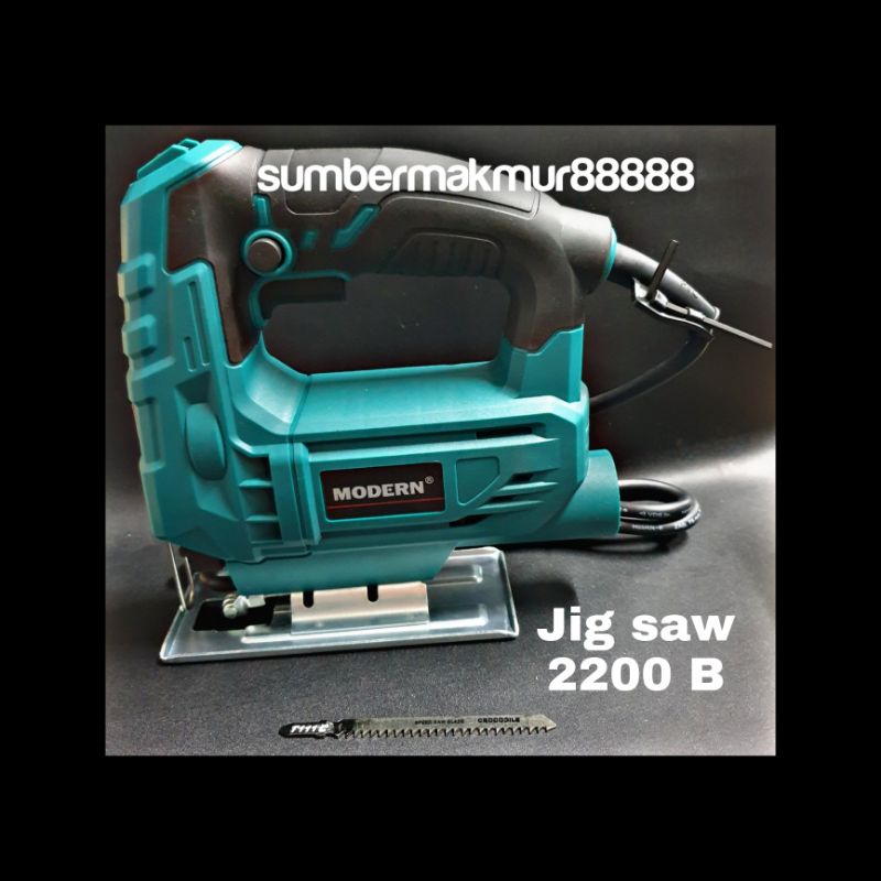 Mesin Jigsaw Jig Saw Modern m 2200B Gergaji Listrik