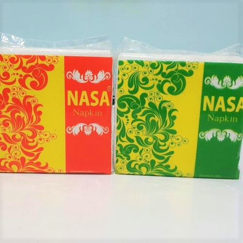 Nasa Napkin Tissue 50 Sheets Tisu nasa napkin tisu Makan Tisu Sendok makan Tisu Napkin TIsu kondangan tisu pesta tisu kasar kertas Napkin Tissue tisu belah 2 50s