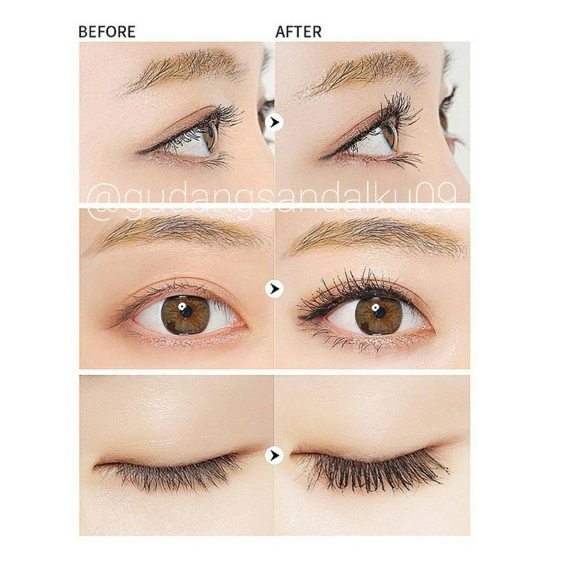 Mascara Waterproof 3D Lash Long Curling Mascara Volumizing Mascara Anti Air dan Tahan Lama