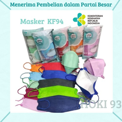 masker evo kf94 model sensi convex 4play original masker kemenkes senada