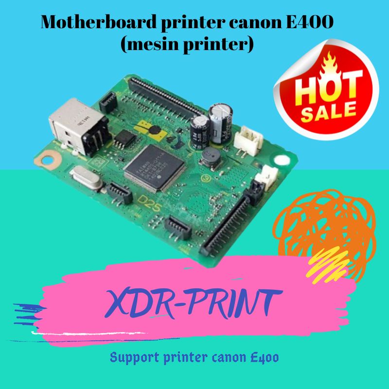 Board Printer Canon E400 Motherboard Mesin Printer Canon E400 Mainboard Printer Canon E400