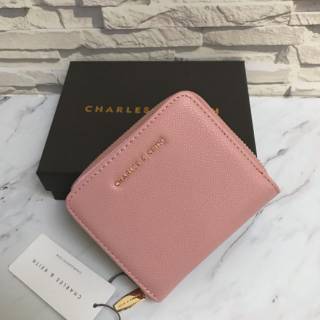  DOMPET  CHARLES  KEITH  MINI ZIP WALLET ORIGINAL 100 