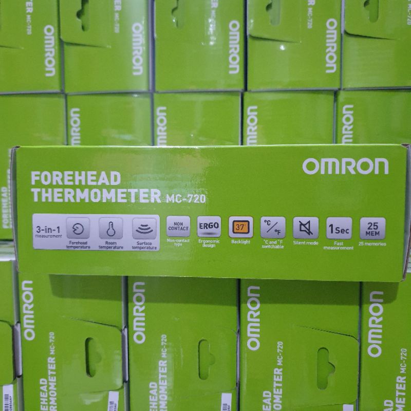 Termometer Digital OMRON MC-720 Thermometer Bayi Termometer Infrared Tembak Thermogun Termogun