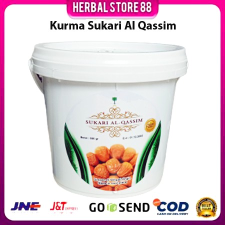 

[ COD ] Kurma Sukari Ember 850 gram Sukari Al Qassim / Kurma Sukkari Ember Al Qossim / kurma sukari