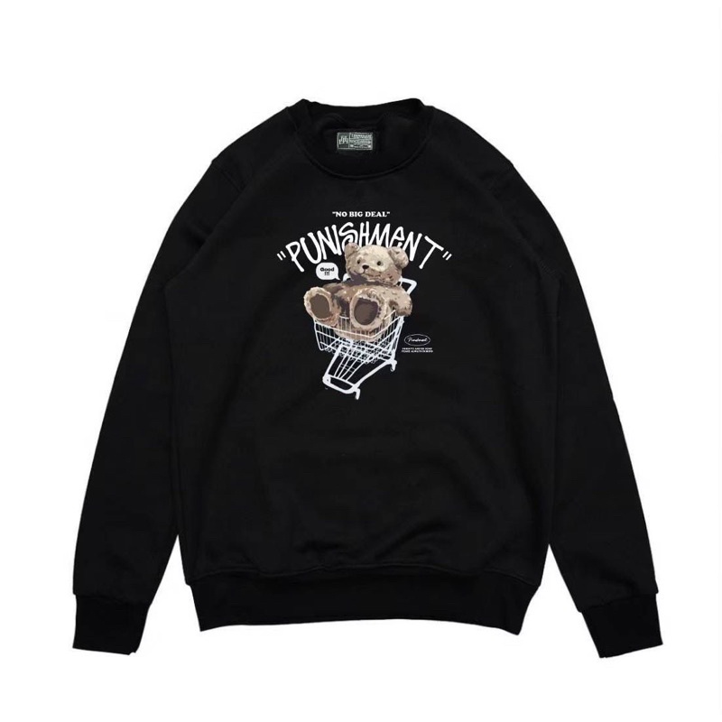 SWEATER CREWNECK PUNISHMENT ORIGINAL BEAR